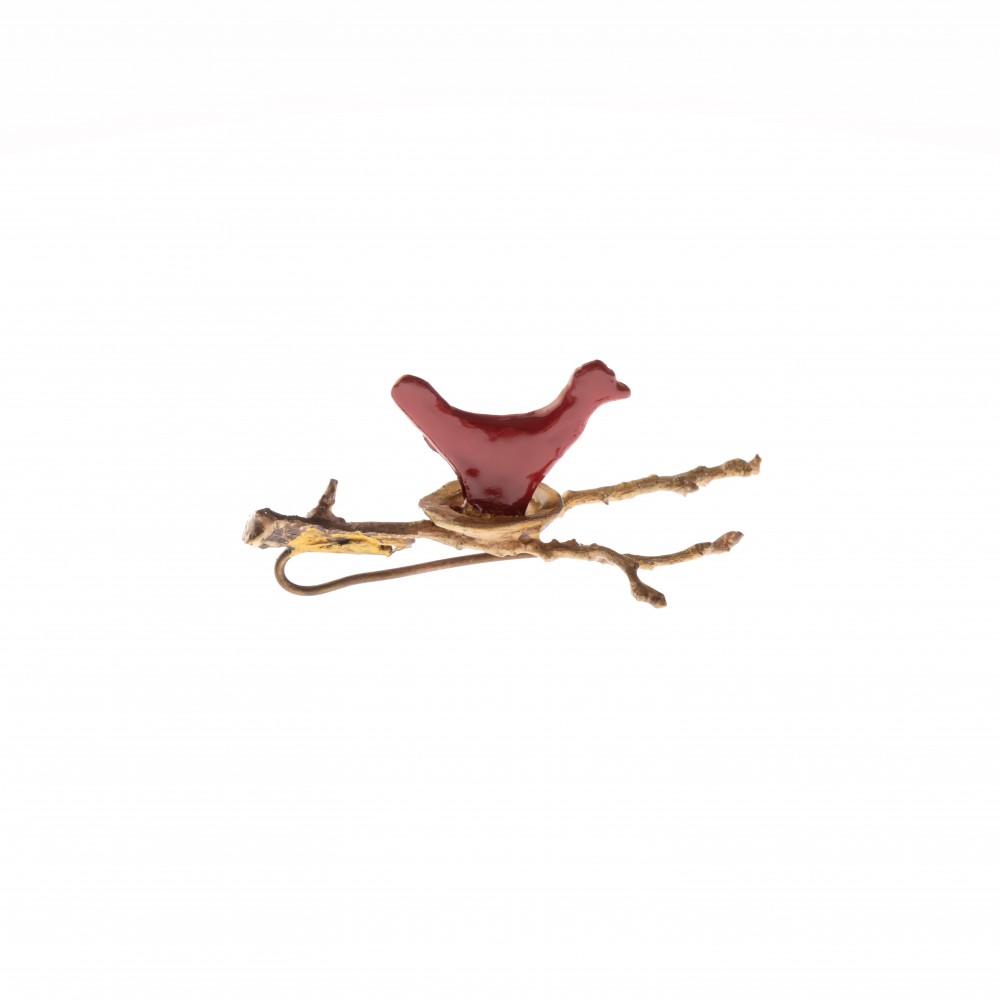 RED CHICKEN SERVINGWARE PIERCING